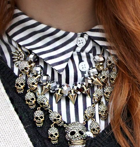 skull necklace