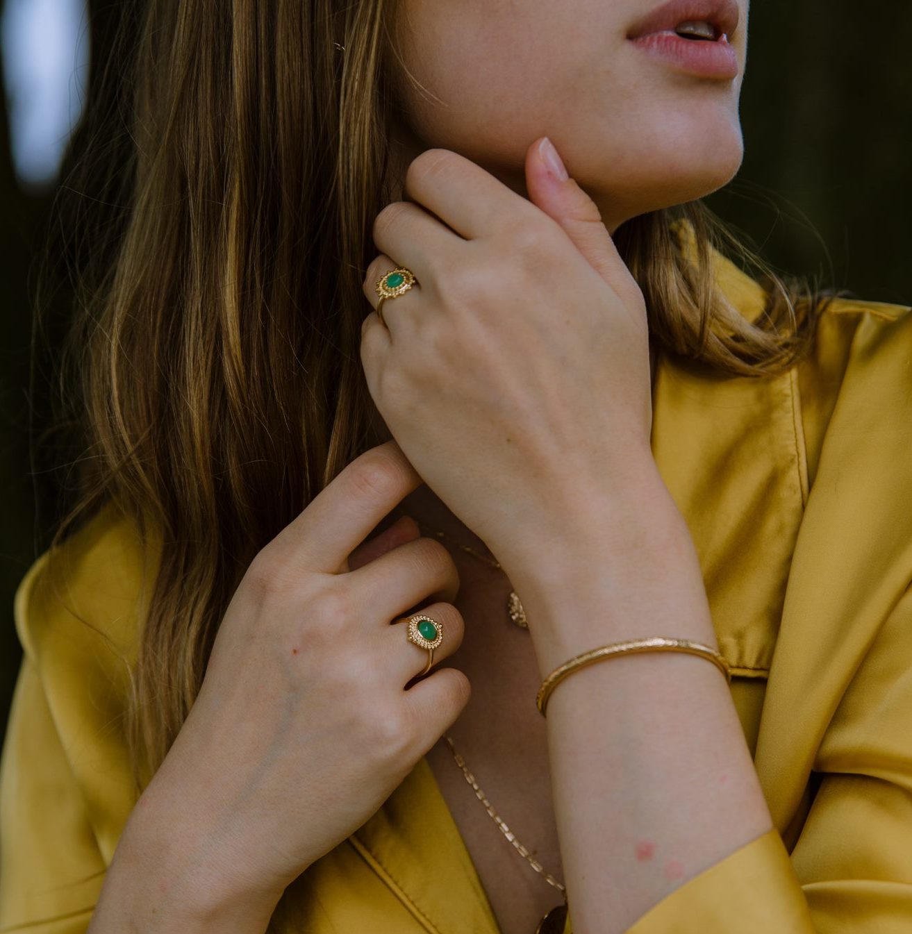 The Solid Gold Ring : Get the best ideas & fashion tips on how to wear it