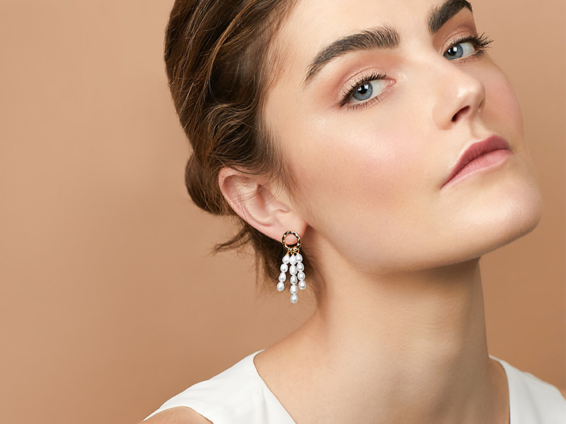 cluster earrings