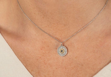 birthstone necklace september
