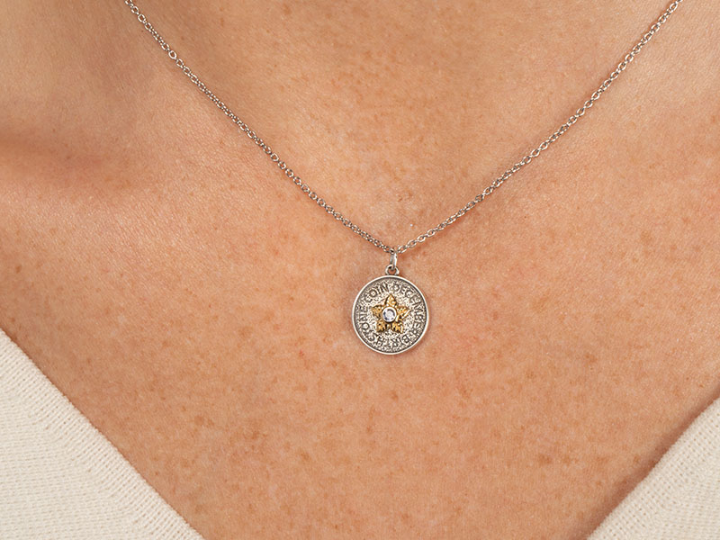 birthstone necklace december